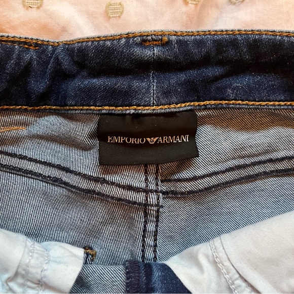Emporio Armani Dark Blue Skinny Jeans - Picture 3 of 5